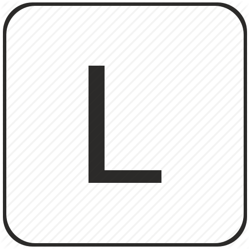 Alphabet, Keyboard, L, Latin, Letter, Uppercase, Virtual Icon