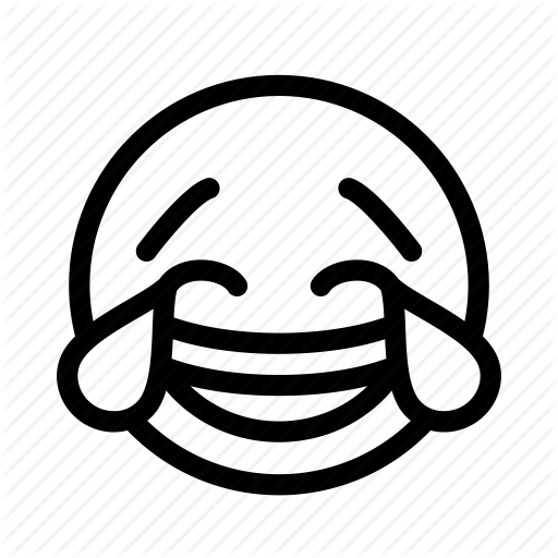 Crying, Emoji, Emoticon, Happy, Joyful, Laughing, Smiley Icon