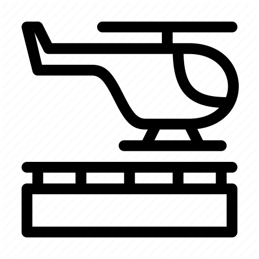 Heli Pad, Helicopter, Helideck, Helipad, Heliport, Landing