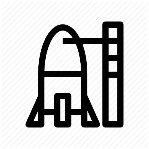 Launch Site, Launchpad, Place, Rocket, Silo Icon