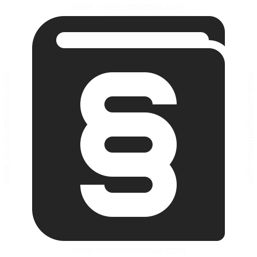 Codes Of Law Icon Iconexperience