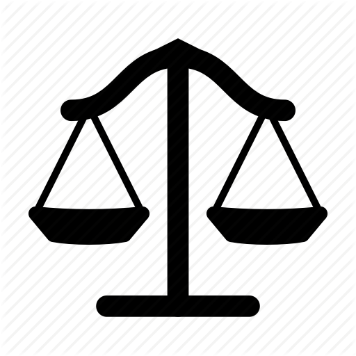 Balance, Justice, Law, Legal Icon