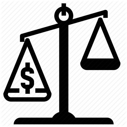 Equality, Justice, Law, Legal, Money, Scale, Weight Icon