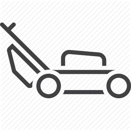 Grass, Lawn, Mower Icon
