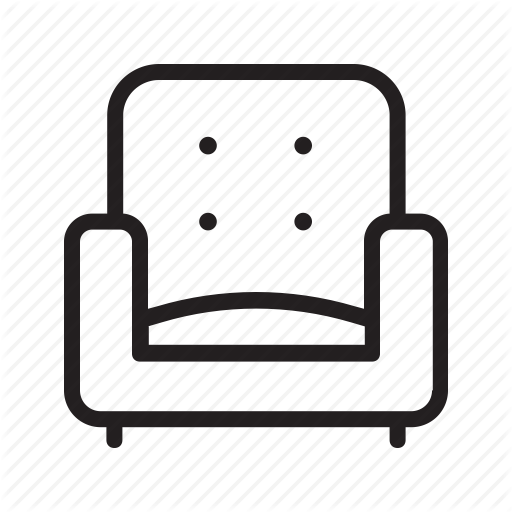 Chairs, Furniture, Household, Lazy Icon
