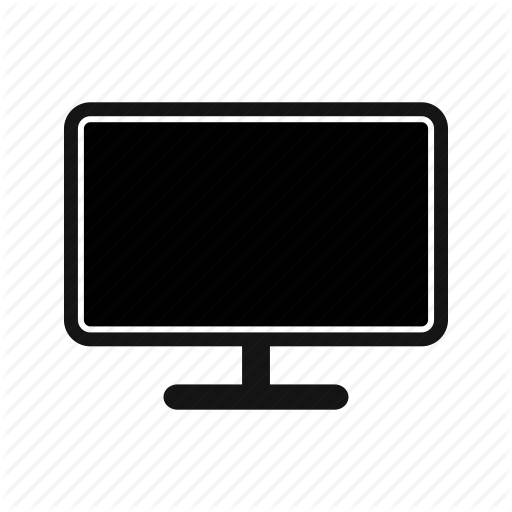 Lcd, Led, Screen Icon