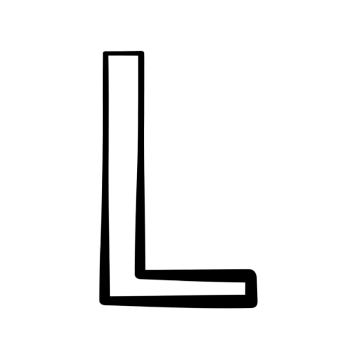 Letter L Icons No Attr