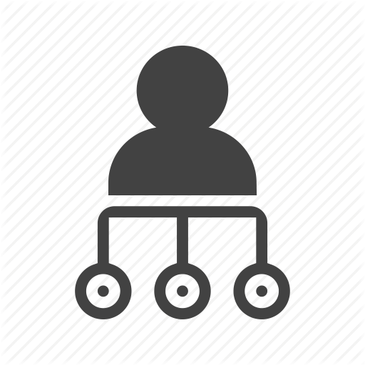 Control, Lead, Linked, Manage, Manager, Team, Users Icon