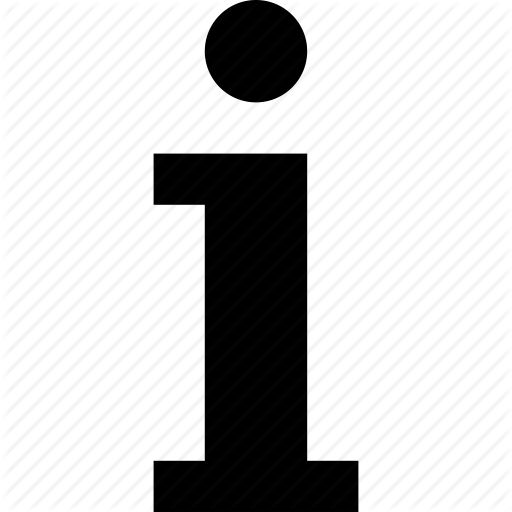 About, Help, I, Info, Information, Learn, More Icon