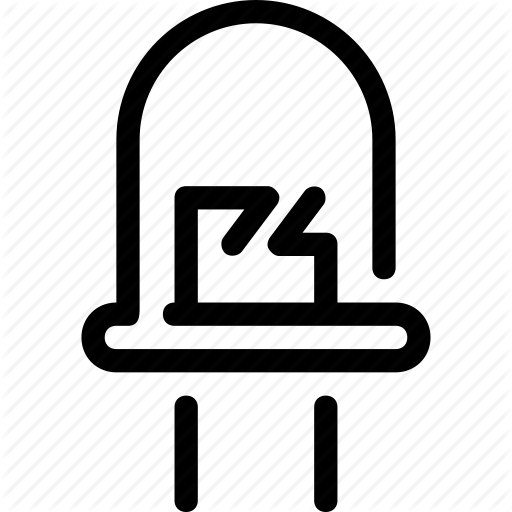 Bulb, Diode, Led, Light, Lighting Icon