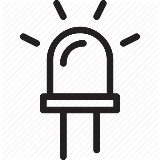 Diode, Led, Light Icon