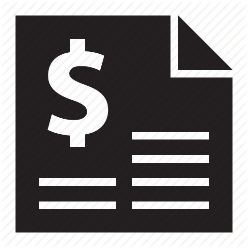 Budget, Dollar, Ledger, List, Money, Report, Text Icon
