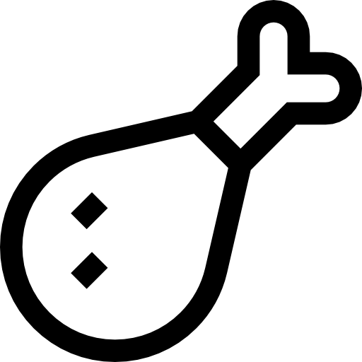Chicken Leg Icon
