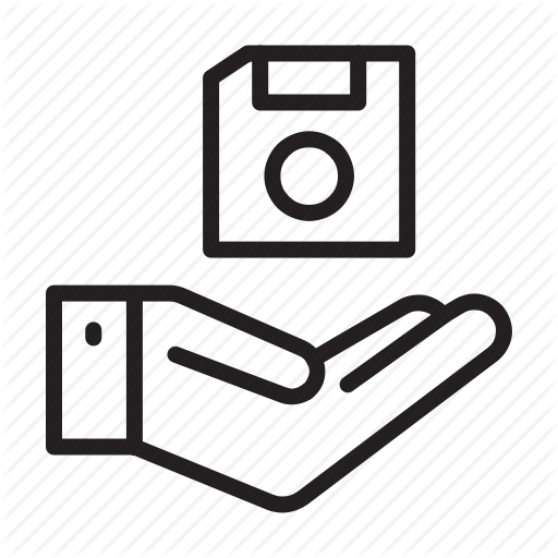 Data, Hand, Intelligence, Legacy Icon