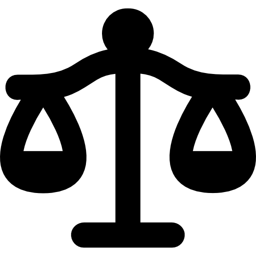 Libra Justice Balanced Scale Symbol Icons Free Download