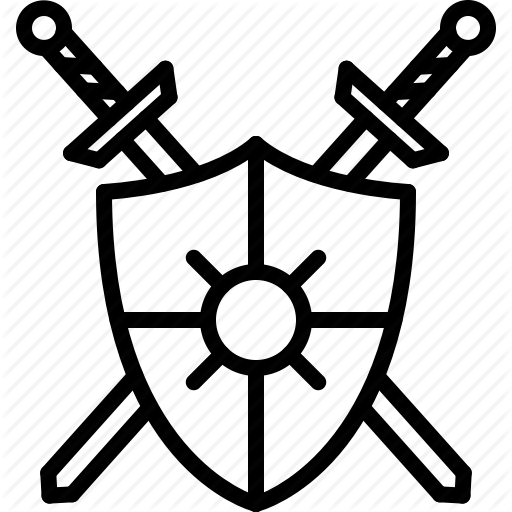 Fairy, Fantasy, Legend, Shield, Sword, Tale Icon