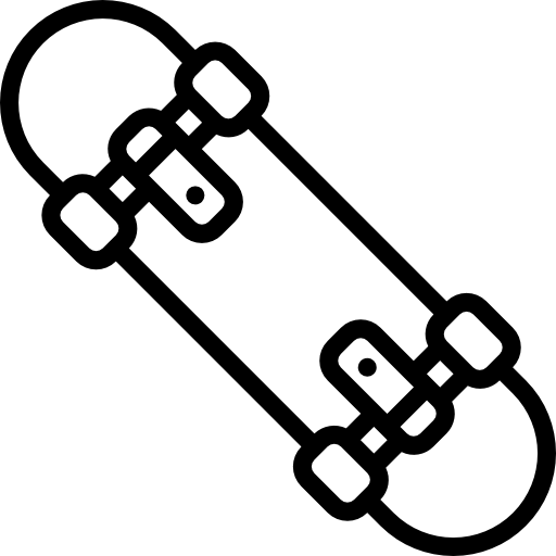 Skateboard Icon Leisure Smashicons