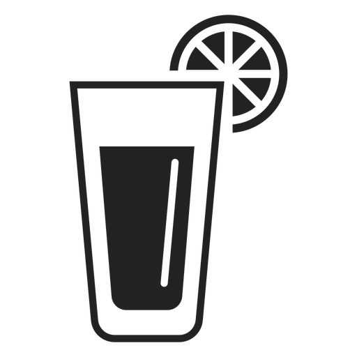 Lemonade Glass Flat Icon