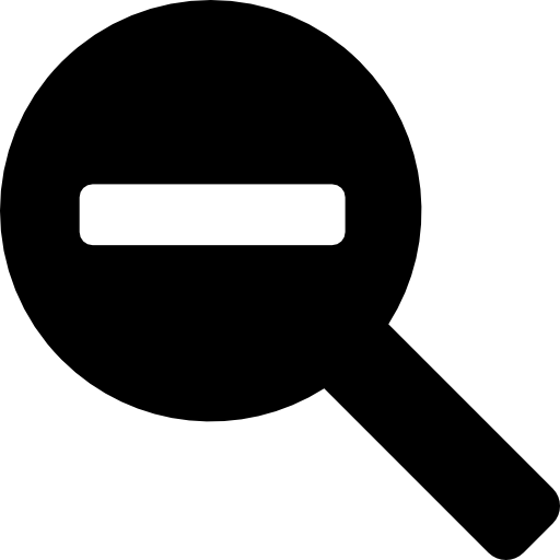 Less Zoom Sign Icons Free Download