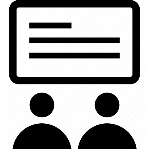 Class, Instructor, Lecture, Lesson, Training Icon Icon