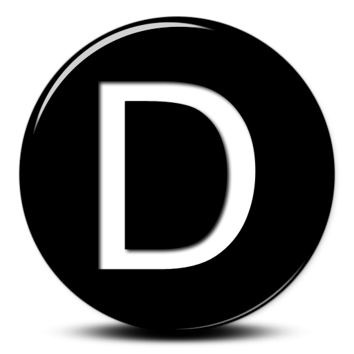 Letter D Icons