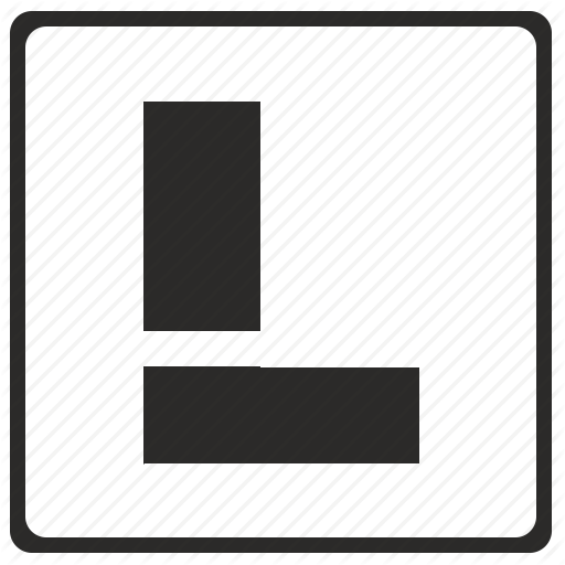 Alphabet, L, Latin, Letter, Modern Icon