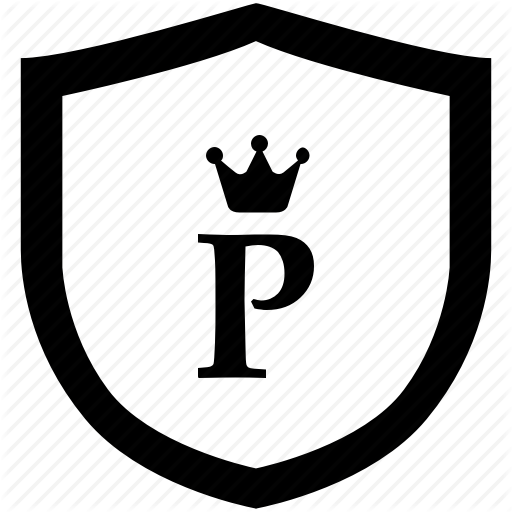 Alphabet, Crown, English, Letter, P, Royal Icon