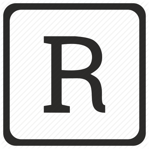 Alphabet, Letter, R, Uppercase Icon