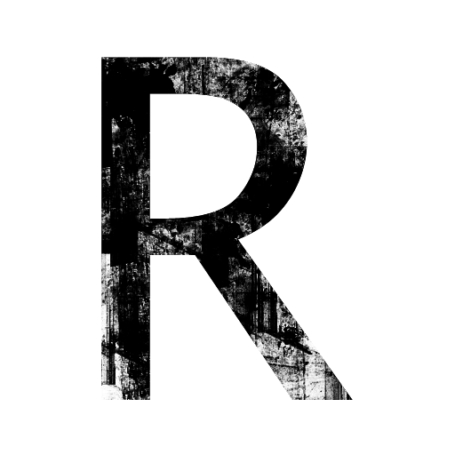 Capital Letter R Icon