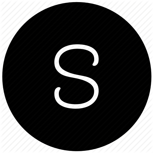 Key, Keyboard, Letter, Round, S Icon