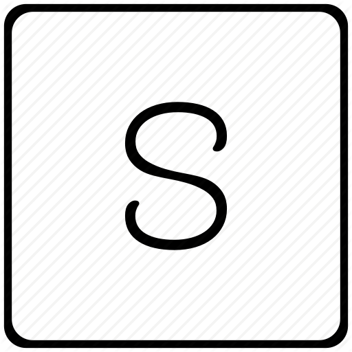 Key, Keyboard, Letter, S Icon