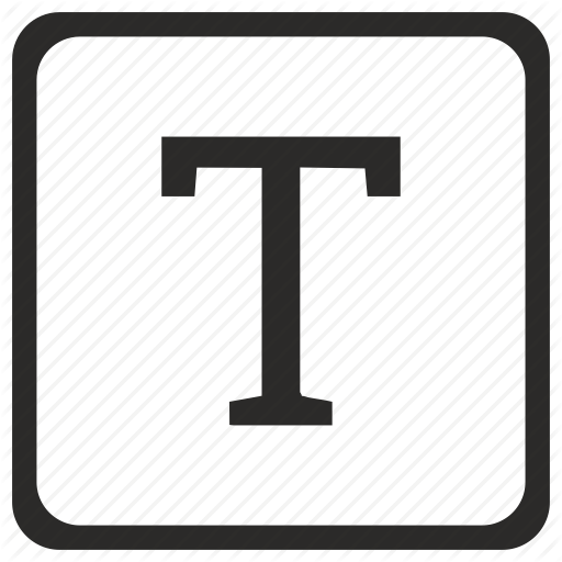Alphabet, Letter, T, Uppercase Icon