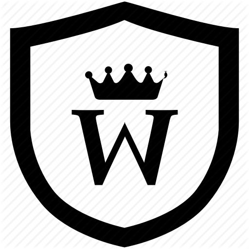 Alphabet, Crown, English, Letter, Royal, W Icon