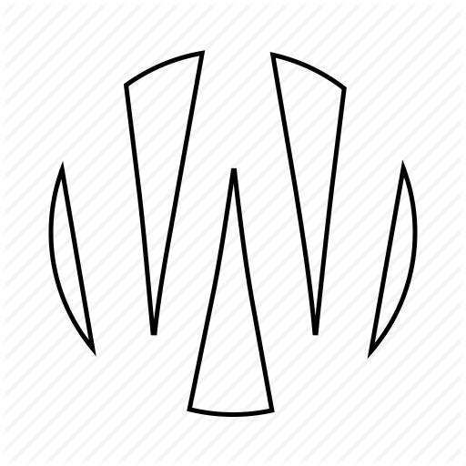 Alphabet, English, Font, Latin, Letter, W Icon