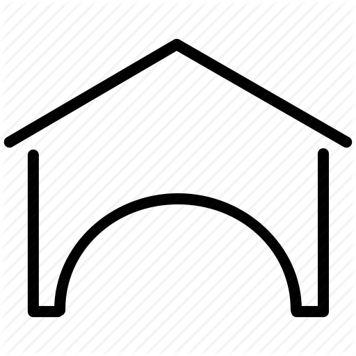 Buiding, Garage, Hangar, Storage, Warehouse Icon