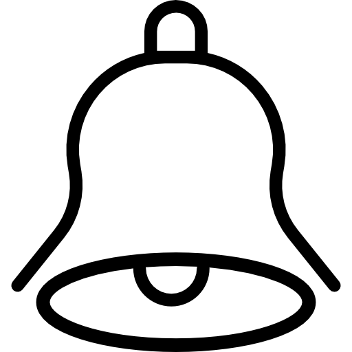 Bell Outline Icons Free Download