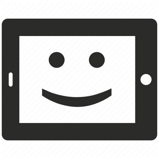 Electronic, Emoji, Emotion, Smiley, Tablet Icon