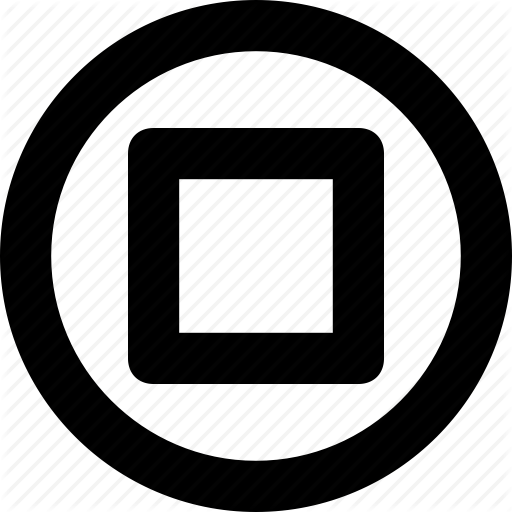 Emoji, Media, Multimedia, Recording, Stop Button Icon