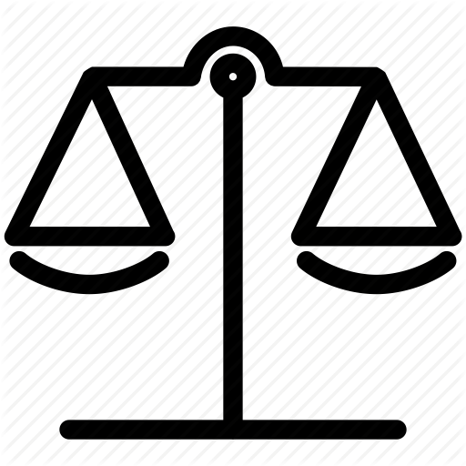 Balance, Equilibrium, Justice, Libra, Measure, Scale Icon