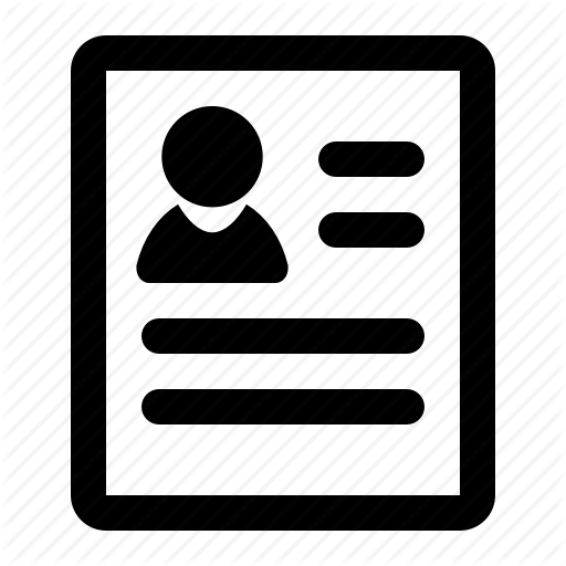 Document, Identification, License, Profile Icon