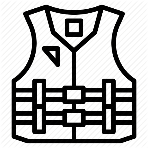 Camping, Life, Lifevest, Saver, Vest Icon