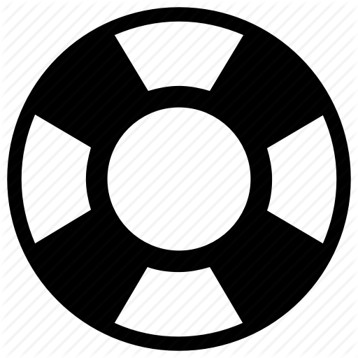 Life Buoy, Life Ring, Lifeguard, Lifesaver, Saver Ring Icon