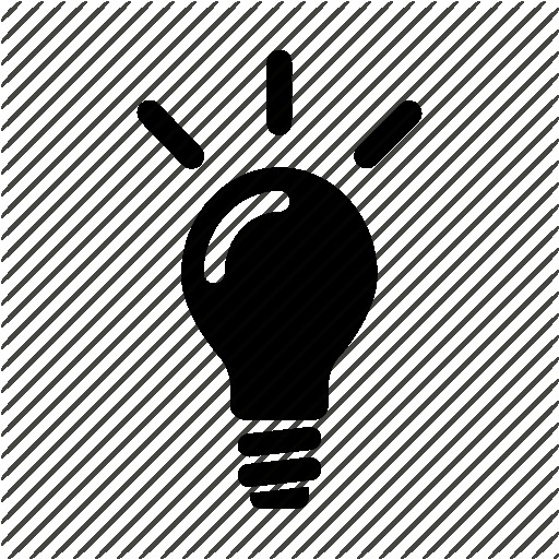 Lightbulb On At Light Bulb Icon