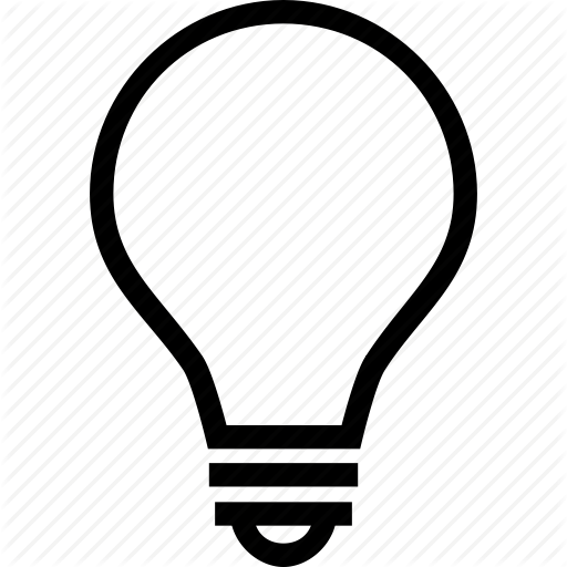 Bulb, L Light, Light Bulb Icon