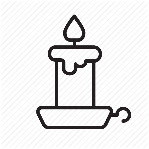 Candle, Celebration, Fire, Halloween, Light Icon