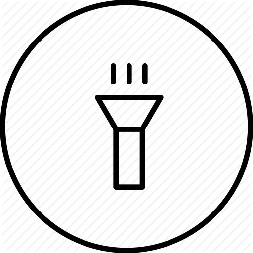 Flash, L Light, Pocket, Torch Icon