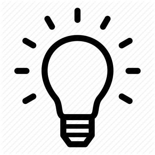 Brainstorm, Bulb, Creative, Energy, Idea, L Light Bulb Icon