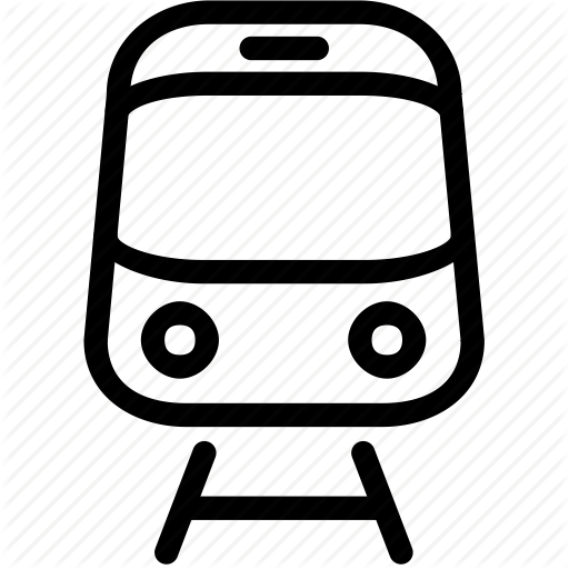 Metro, Rail, Subway, Train, Transport, Transportation, Travel Icon