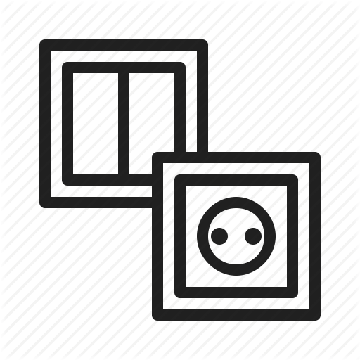 Electric, Light, Socket, Switch Icon