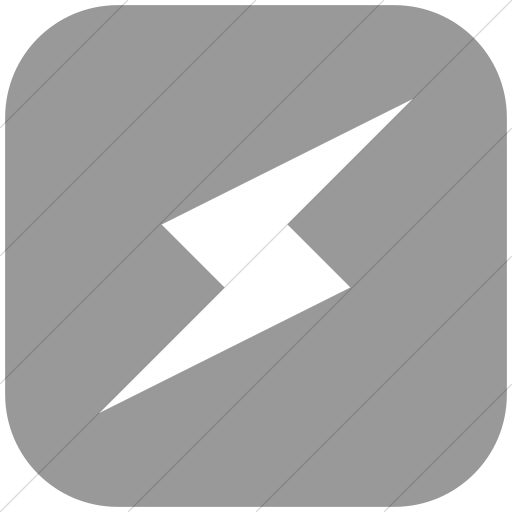 Flat Rounded Square White On Light Gray Raphael